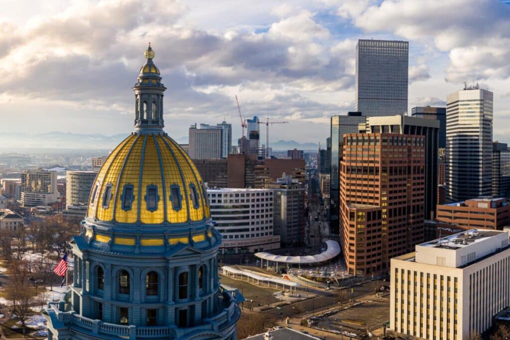 a picture of a city to show finding addiction treatment in colorado